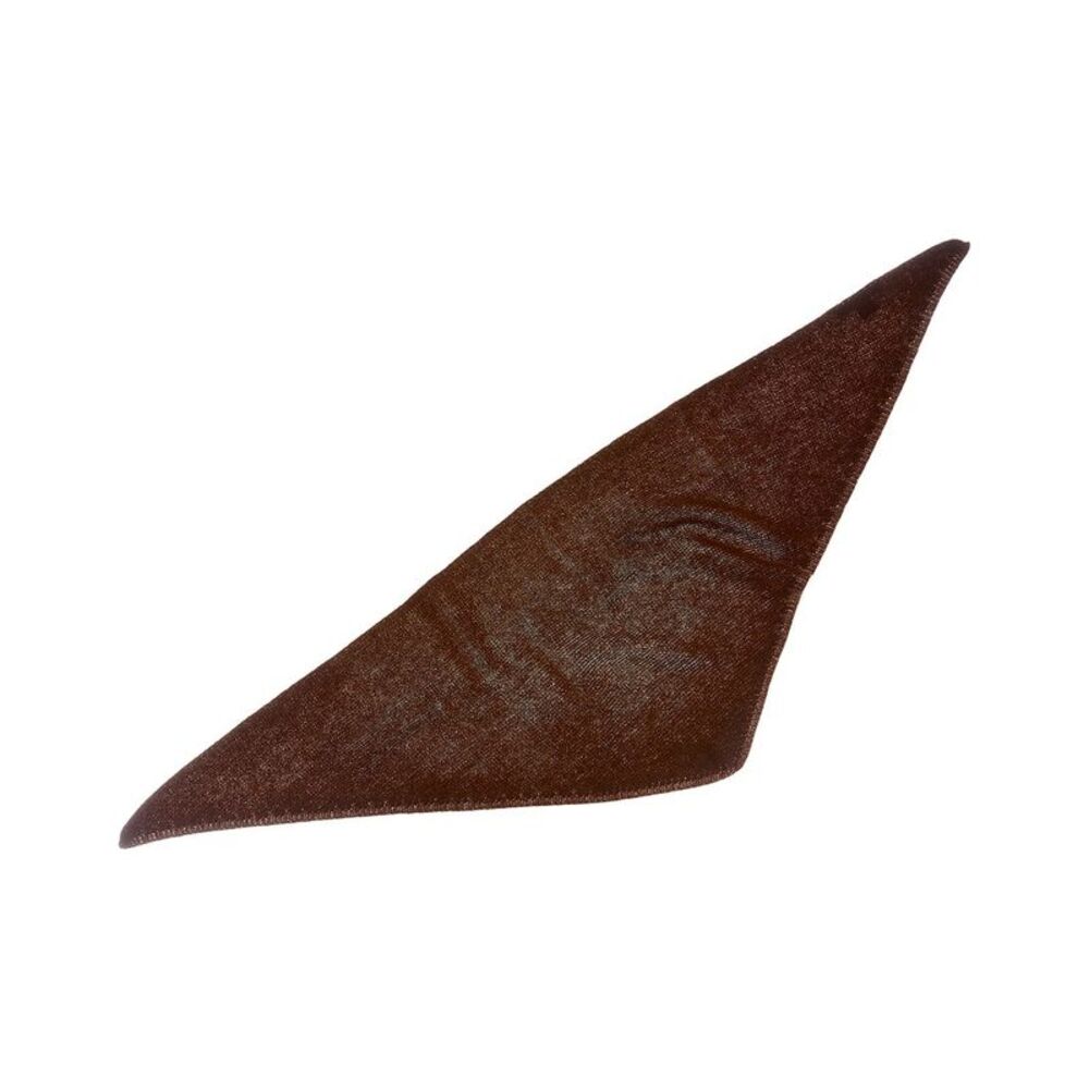 Sofiacashmere Links Stitch Cashmere Bandana, Brown